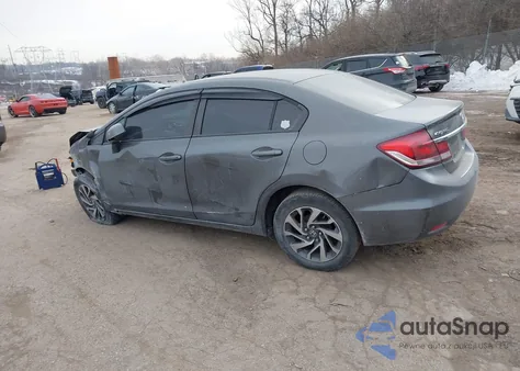 2013 Honda Civic Lx из США, поврежденный, VIN 2HGFB2F57DH581776